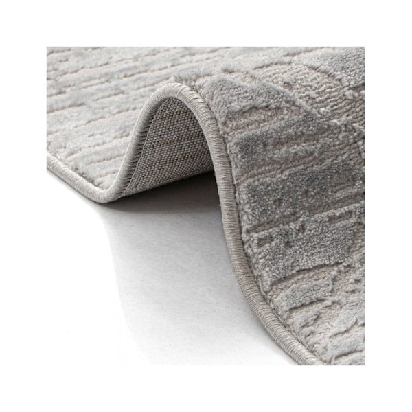 Olohuoneen matto - Mani Textile - MODA - 80x300 - Polyesteri - Jute - Moderni Grå