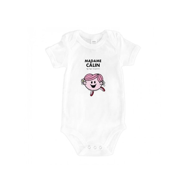 Herra Rouva - Vauvan bodys "Madame câlin" Valkoinen 3/6 kk Vit 3-6 månader