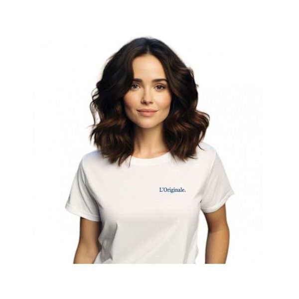 Me Olemme Perhe - TSHIRT NAISET L'ORIGINALE KOHTI VALKOINEN L Vit jag