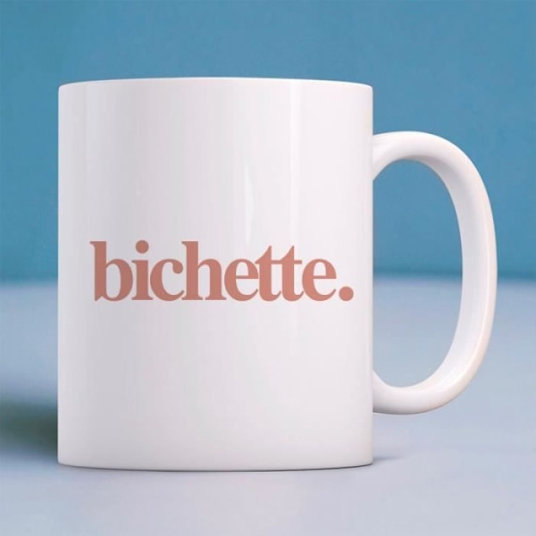 Mugg - ENKR - BICHETTE BLANC - Keramik - Rund - One size