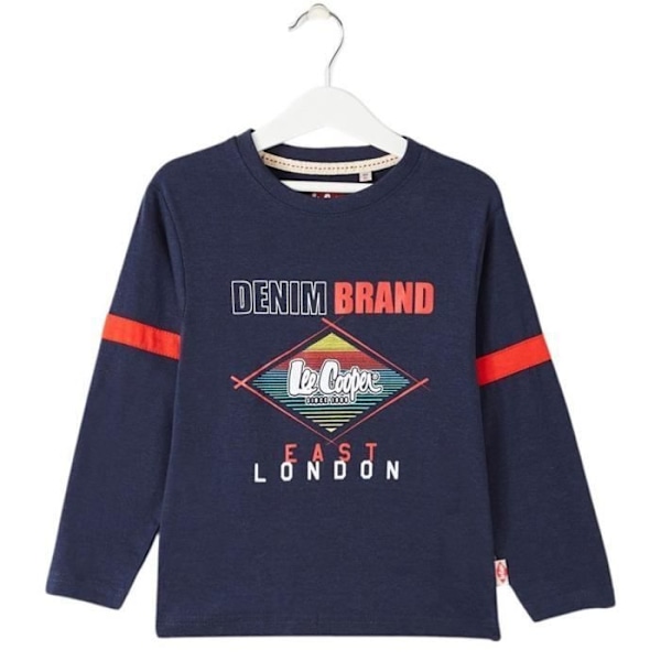 T-shirt - Lee Cooper - GLC3446 ML S2-14A - Långa ärmar - Bomull - Kille Blå Fyra år