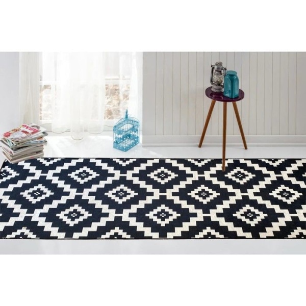 Skandinavisk Matta - MANI TEXTIL - 80x150 - Halkskydd - Maskintvättbar - Polyester