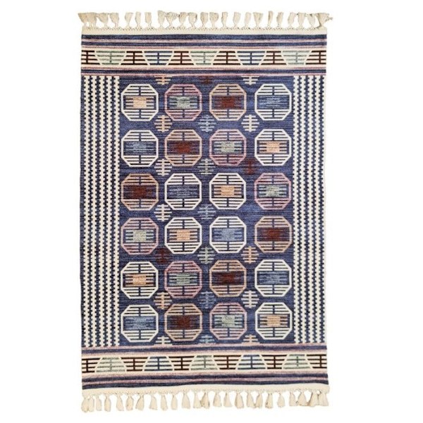 BERBER CHAOUEN tæppe, Størrelse: 200x300 Blå