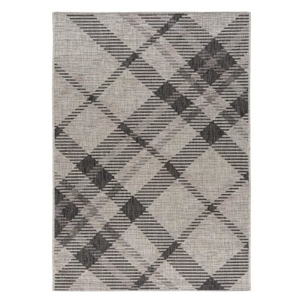 Mattor - MANI TEXTILE - MAGIC - Svart-Grå - 160x230 cm - Polypropylen - Universell