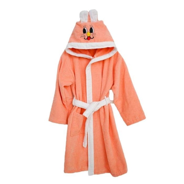 Frottébadekåbe til børn 1-2 år - Orange Orange