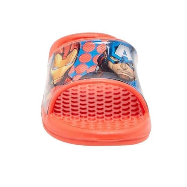 Badetøfler - Avengers - RØD - 100% PVC - Barn - Størrelse 26 Rød 24