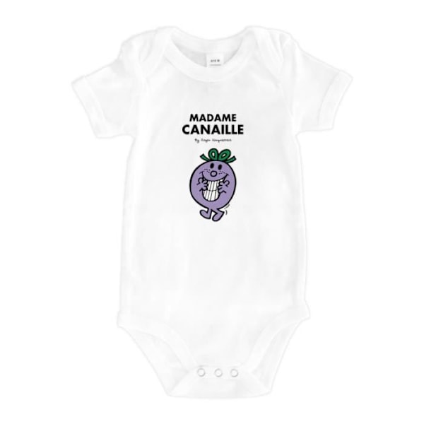 Kehys - HERRA ROUVA - ROUVA CANAILLE - 100 % puuvillaa - Mukava - Sekä miehille että naisille Vit 12-18 månader