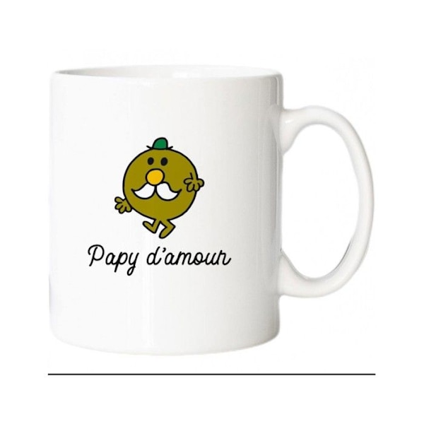 Herre Dame - MUG TILBEHØR FAR MOR KÆRLIGHED HJERTE Størrelse Unik
