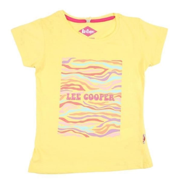 T-paita - Lee Cooper - LC12170 TMC S1-8A - Keltainen - Puuvilla - Lyhythihainen Gul 8 år