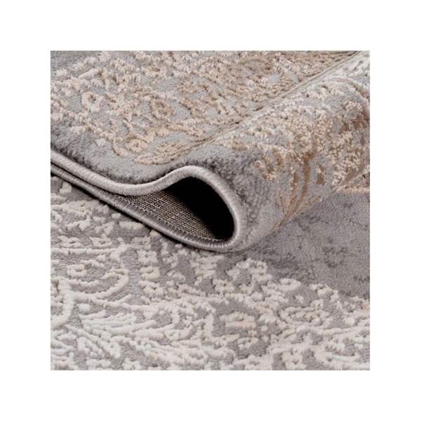 Mani Textile - LEXA Baroque stue tæppe 160x200 Grå