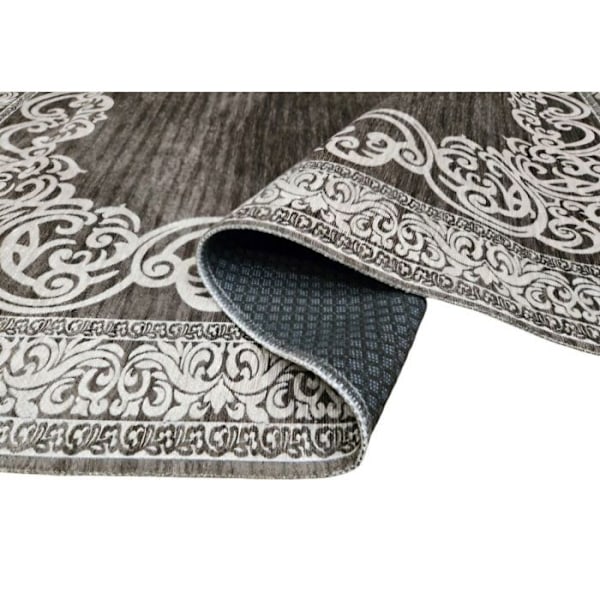 Stue tæppe 160x230 cm Polyester Orient Brun Öst