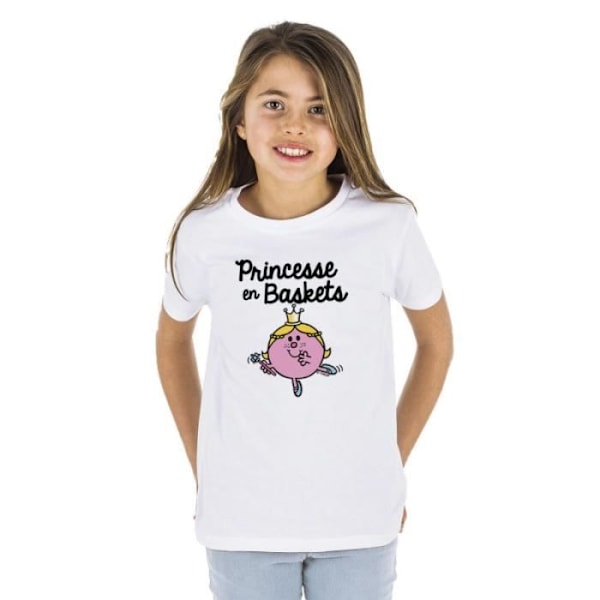 T-shirt PRINSESSA I VITA HVIT - T-shirt av 100% bomull av høy kvalitet. Trykt t-skjorte i Frankrike Vit 8 år