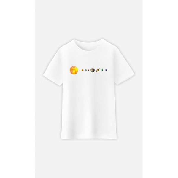 Wooop - TSHIRT BARN SOLAR SYSTEM 8 år Grå 8 år