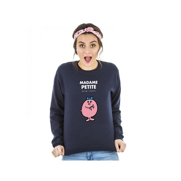 Huppari - Monsieur Madame - Madame Petite - Sininen - Pitkät hihat - Pyöreä kaula-aukko Blå XL