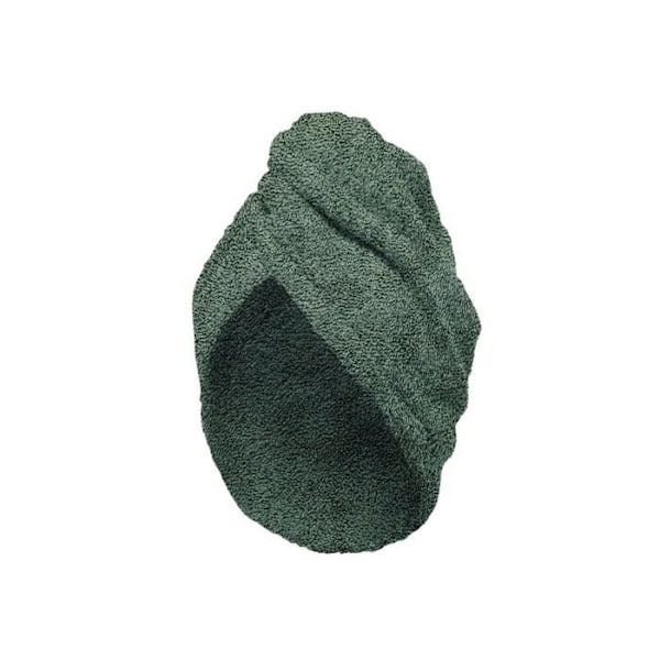 Hårtørrer håndklæde 25 x 73 cm - Grøn Grön