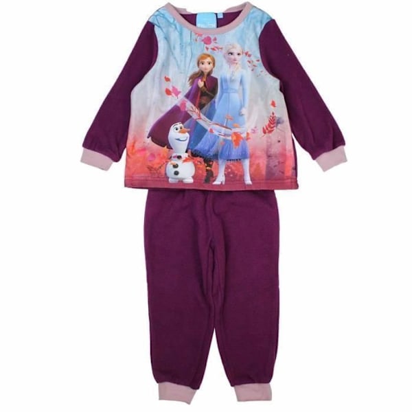 Fleecepyjamas La Reine des Neiges - DISNEY - FRO22-2323 S1-5A - Lila - Barn Lila 6 år