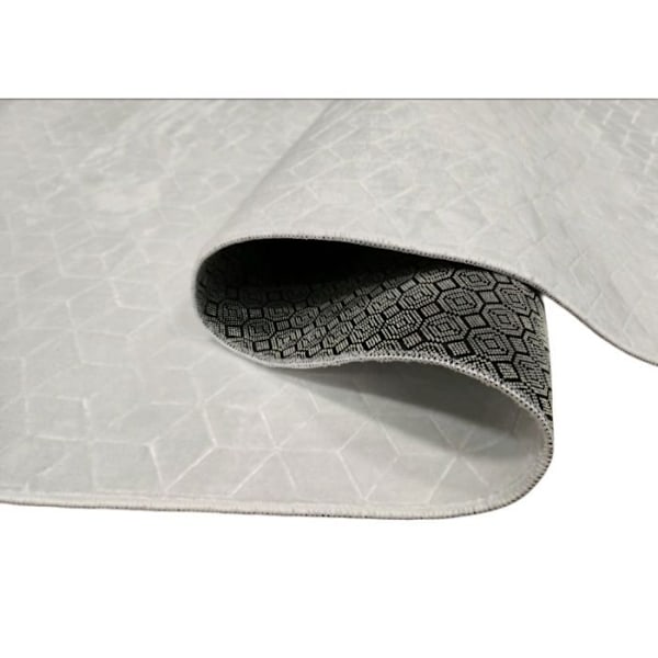 Stue tæppe 200x290 cm Polyester Astana Hvid Astana