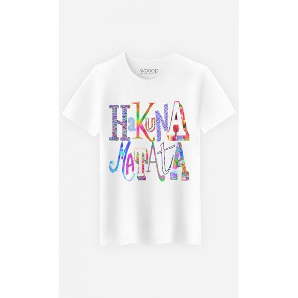 Wooop - MIHANTEE HAKUNA MATATA VÄRI L Vit jag