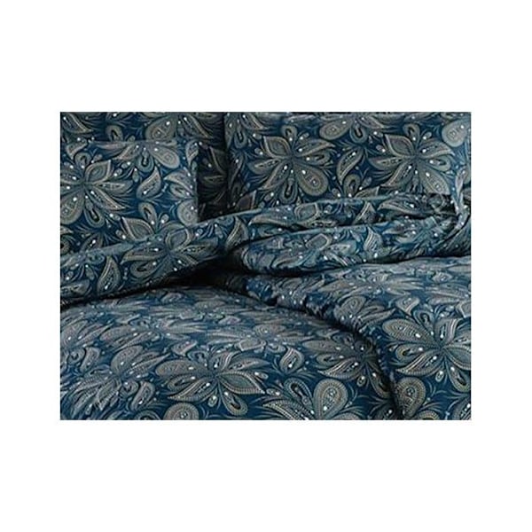 M'DECO - Sängkläder RORY Turquoise 220x240 Blå