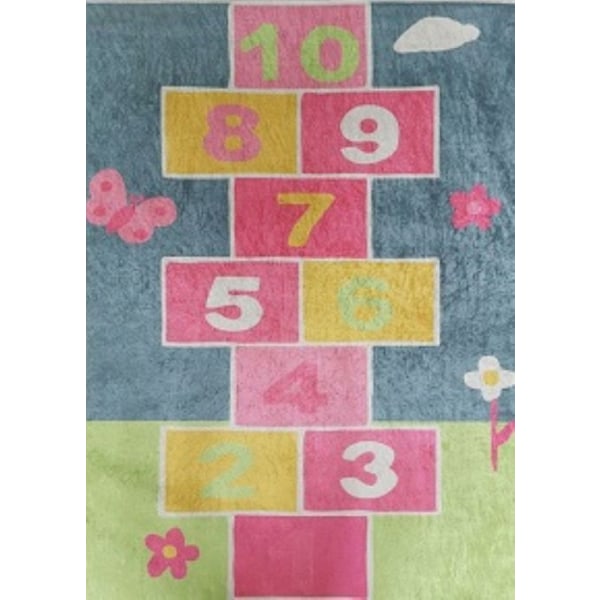 Tapi - MARELLE - 80x150 - Halkydd - Maskin Tvättbar - Modern Flerfärgad