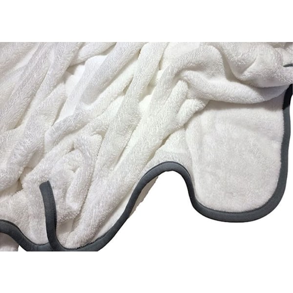 Babytæppe - Grå - 100x150 - Polyester - Almindelig Grå