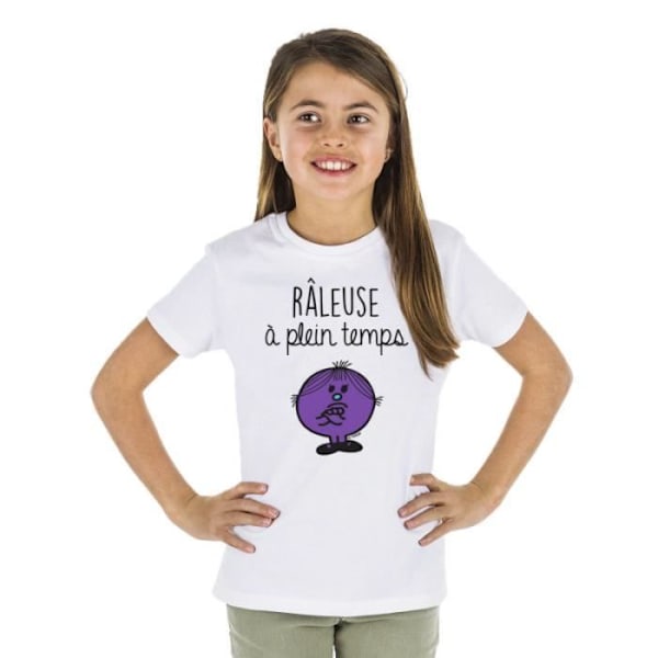 Tshirt HELE VISTE PÅ HELTID HVID - T-shirt i 100% kvalitetsbomuld. T-shirt trykt i Frankrig. Vit 2 år