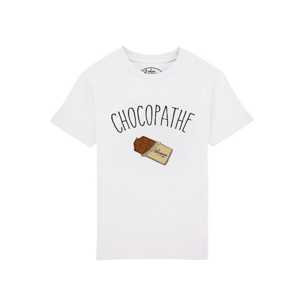 SHAMAN - TSHIRT KID CHOCOPATHE VIT 10 år Vit 10 år