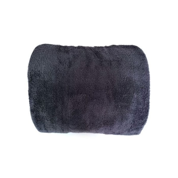 Pläd - Wellsoft - Plain Black - 200x220 cm - Soft touch - Polyester Svart