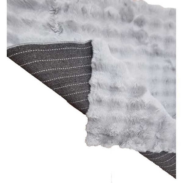 Stue tæppe 80x150 cm Polyester Toscana Grå Toscana