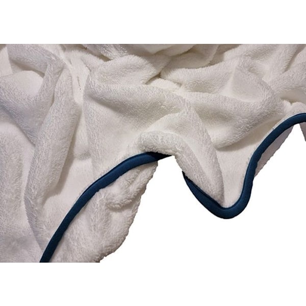 Babyfilt - Blå - 100x150 - Polyester - Vanlig Blå