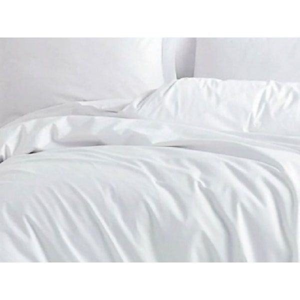 Sängkläder - UNI - Vit - 220x240 cm - 1 påslakan - 2 örngott Vit