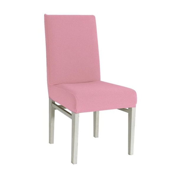 M'DECO - Set av Stolsöverdrag Förlängningsbart Färgglatt Rosa One Size Flerfärgad