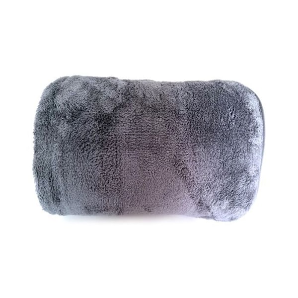 Pläd - Wellsoft - Vanlig - Antracitgrå - 150x200 - Soft touch Grå