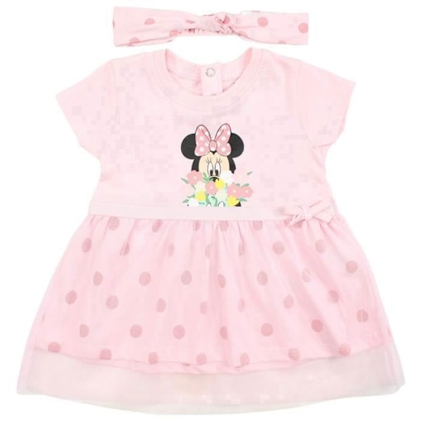 Robe til baby Minnie i lyserød tyl - Disney - DIS MF 5112C175 S1-12M Rosa 18 månader