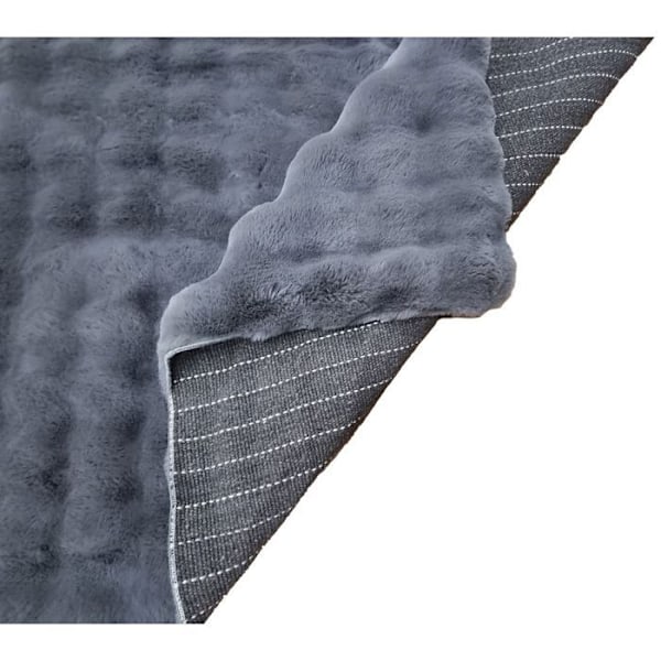 Stue tæppe 160x230 cm Polyester Toscana Anthracite Toscana