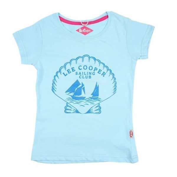 T-paita - Lee Cooper - LC12171 TMC S3-10A - Sininen - Puuvilla - Lyhyet hihat Blå 8 år