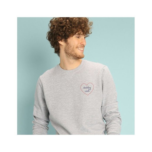 Wooop - SWEAT HOMME DADDY COOL - SYDÄN L Grå jag