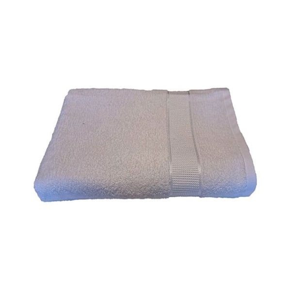 Bomullshandduk 70 x 140 cm - Vit Vit