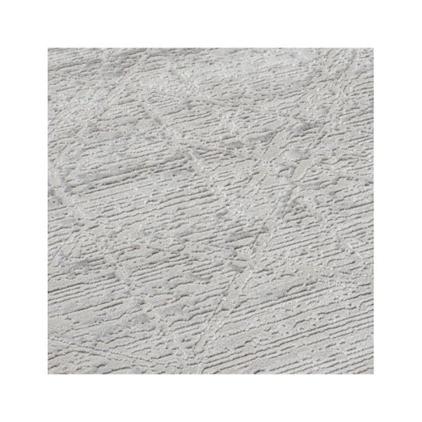 Olohuoneen matto - Mani Textile - MODA - 80x300 - Polyesteri - Jute - Moderni Grå