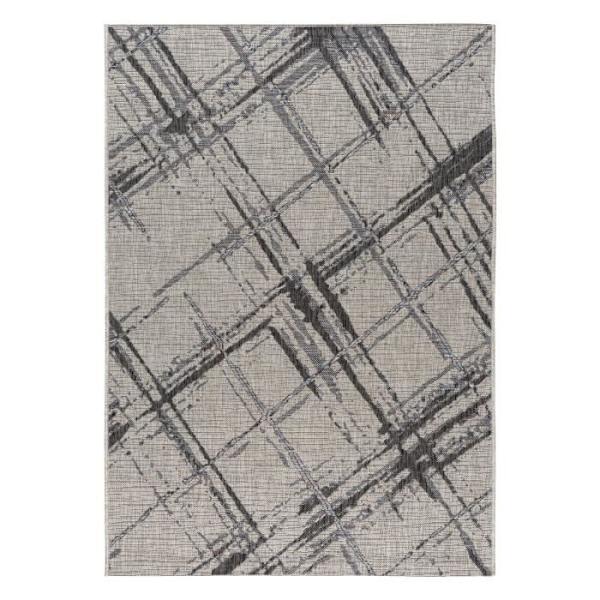 Matta - MANI TEXTILE - MAGIC - Grå - Polypropylen - 160x230 cm