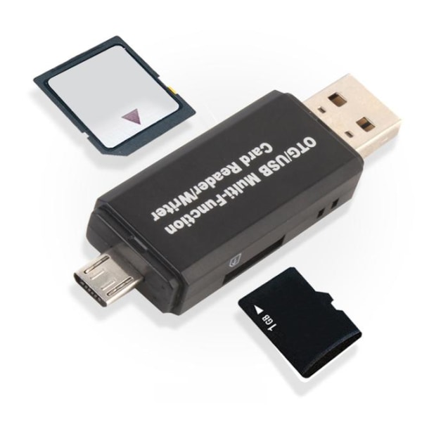 Minneskortläsare -OTG- för dator och mobil USB eb68 | Fyndiq