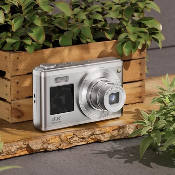 4K digitalkamera optisk zoom CCD 64MP dubbla IPS-skärmar högupplöst skönhetsfotograferingskamera