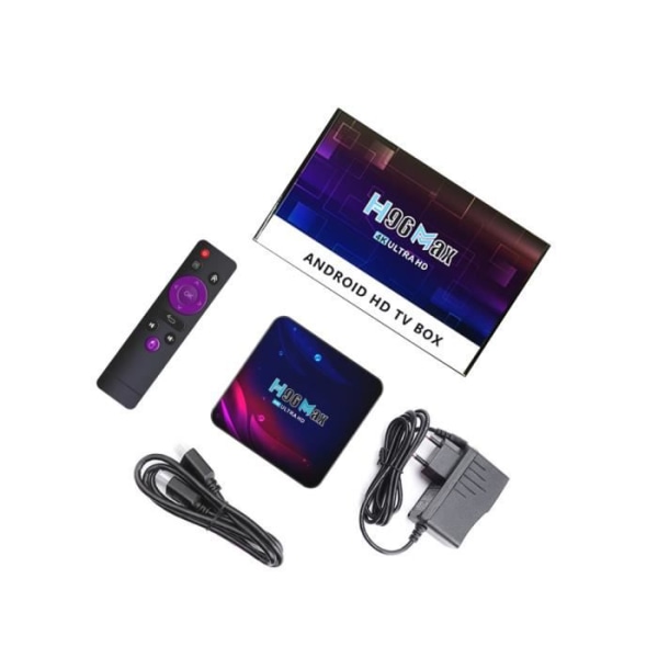 Multimedia BOX Smart TV H96 Max V114 GB + 64 GB set-top box Android 11 Wifi, 4K, Youtube