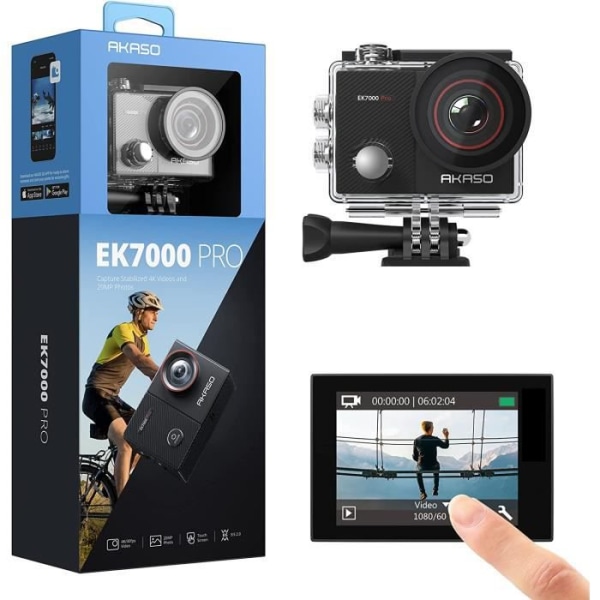 AKASO 4K Sport Camera EK7000 Pro avrc Universal Sport Camera Accessories 60 in 1