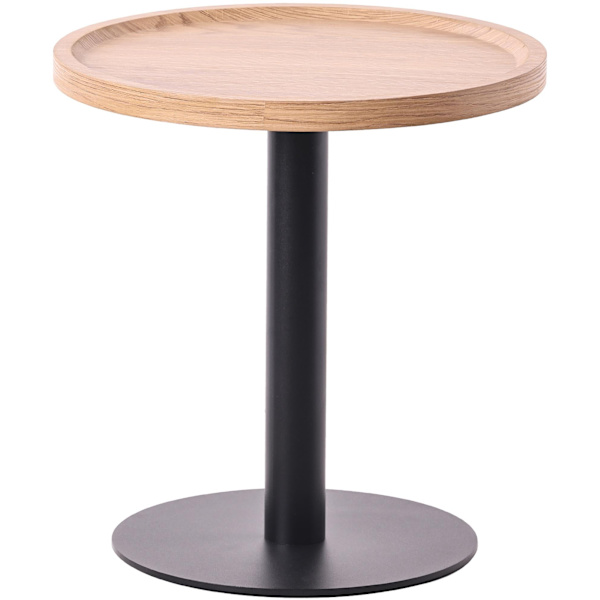 Round Side Table - Sofa Table - Modern Design, Stability & Sustainability