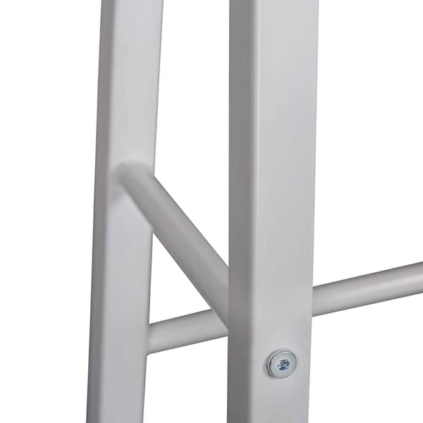 Set med 4 industribarstolar | lätt eiken | 30x30x71 cm