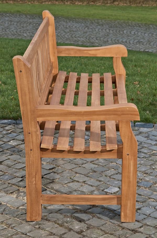 Teak Garden Bench Jackson - Solid Wood - Ergonomisk komfort