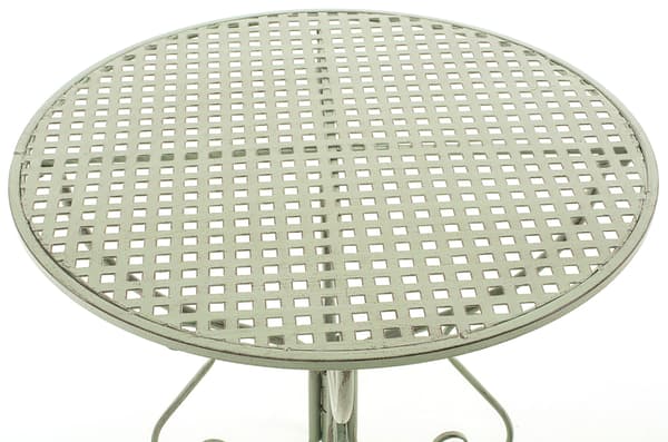 Nostalgic Garden Table - Retro Design - Handmade & Stable Iron | Färg: antikvitetsgrön