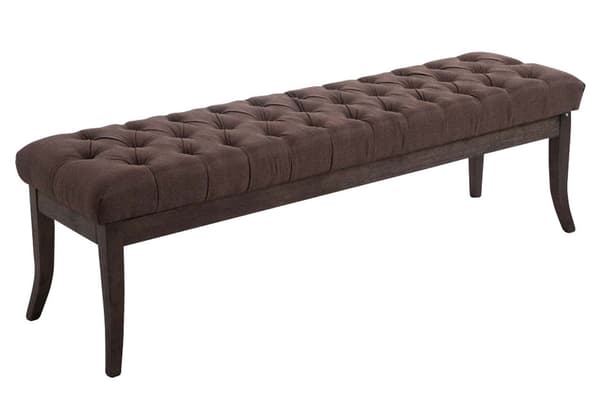 Tyg SOFA - Designer Sofa - Elegant extra sittrum för gäster | Färg: Mörkgrå storlek: 150 cm