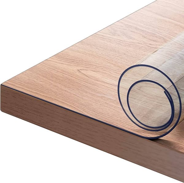 Transparent PVC bordsskydd 2 mm | Transparent | 80x140 cm